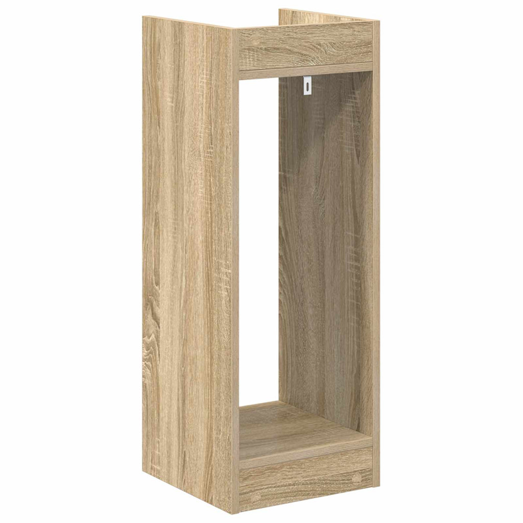 Supporto per piante 2 pcs Rovere Sonoma 30 x 30 x 80 cm