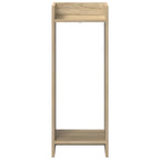 Supporto per piante 2 pcs Rovere Sonoma 30 x 30 x 80 cm