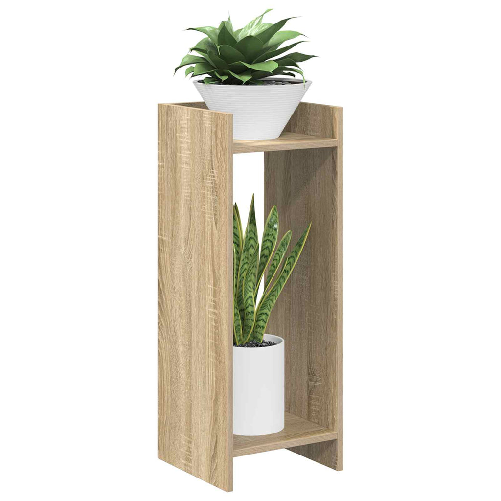 Supporto per piante 2 pcs Rovere Sonoma 30 x 30 x 80 cm