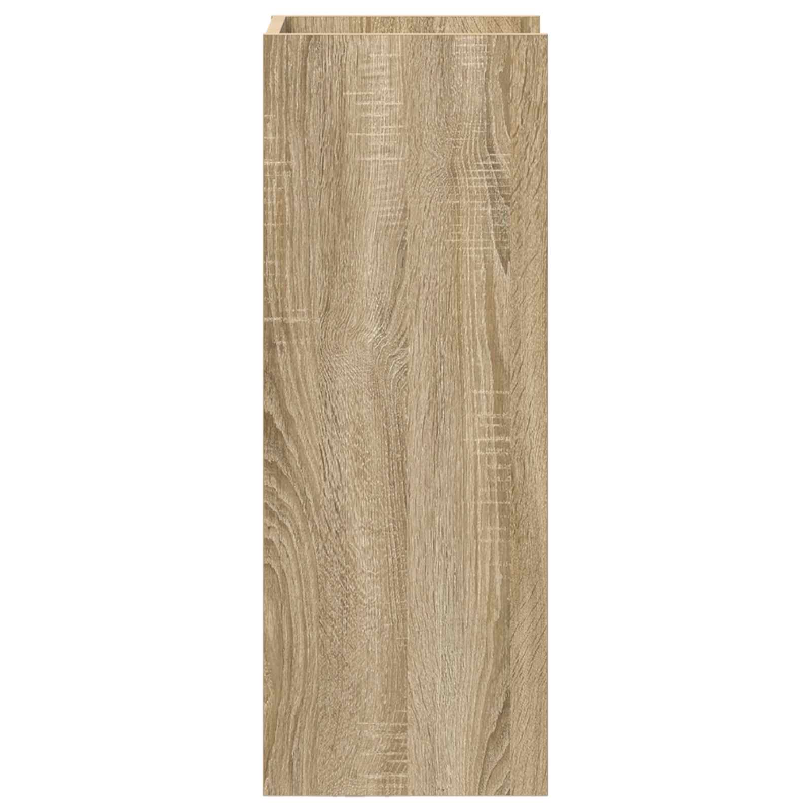 Supporto per piante 2 pcs Rovere Sonoma 30 x 30 x 80 cm