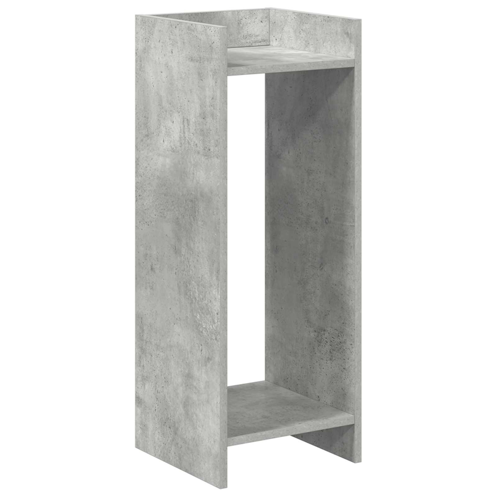 Supporto per piante 2 pcs Grigio Cemento 30 x 30 x 80 cm