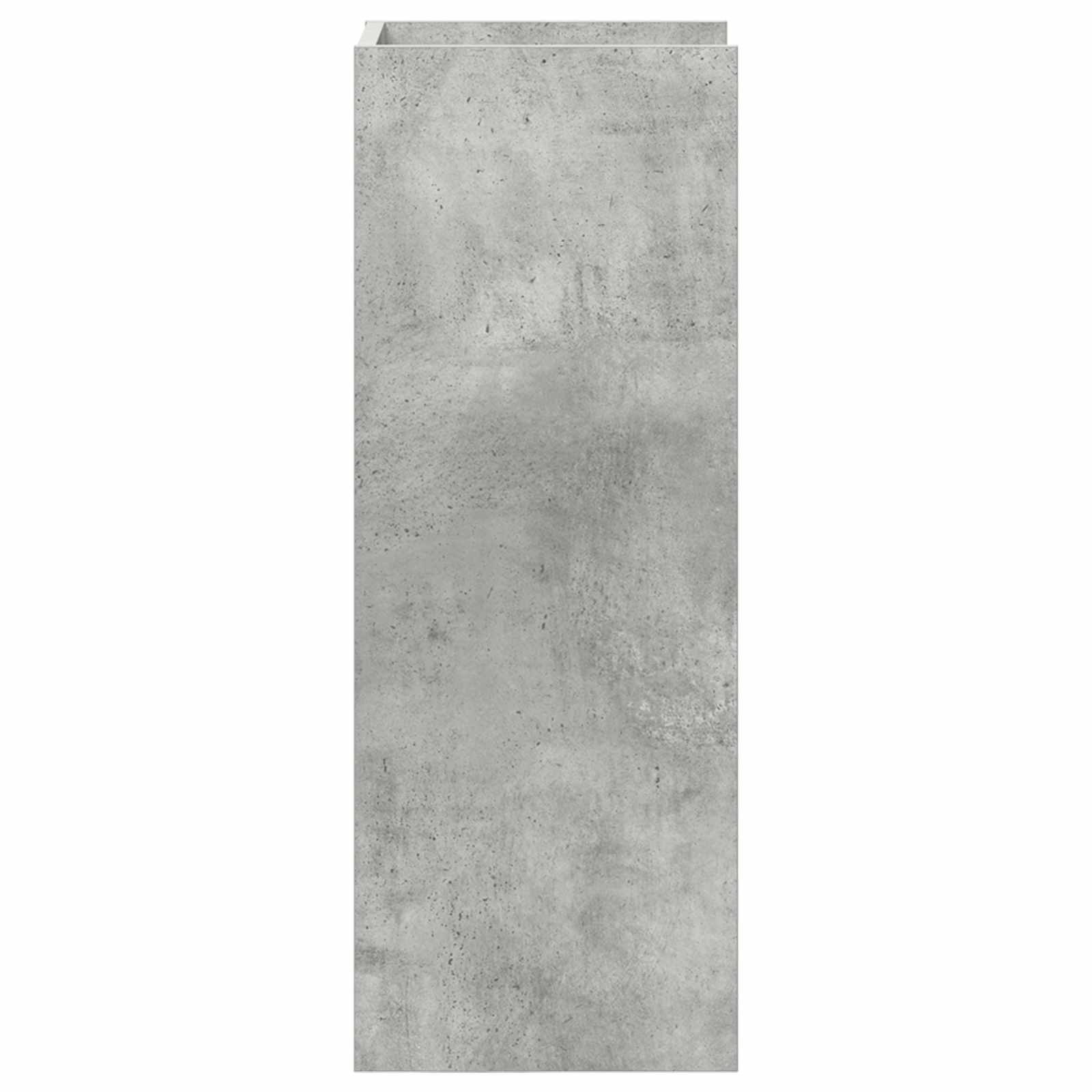 Supporto per piante 2 pcs Grigio Cemento 30 x 30 x 80 cm