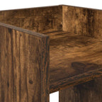 Supporto per piante 2 pcs Quercia Affumicata 30 x 30 x 80 cm