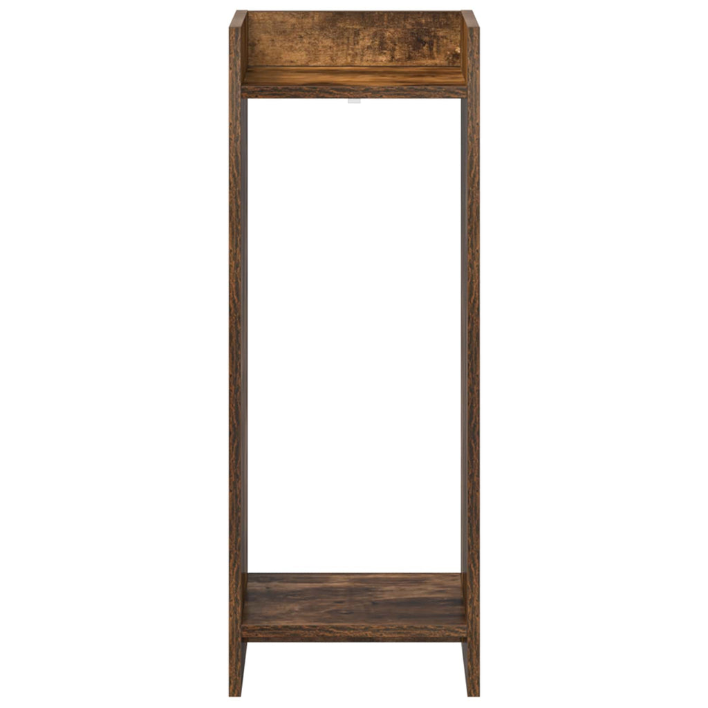 Supporto per piante 2 pcs Quercia Affumicata 30 x 30 x 80 cm