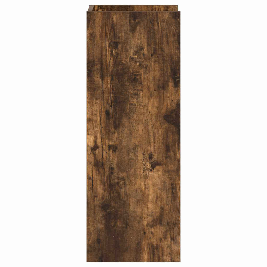 Supporto per piante 2 pcs Quercia Affumicata 30 x 30 x 80 cm