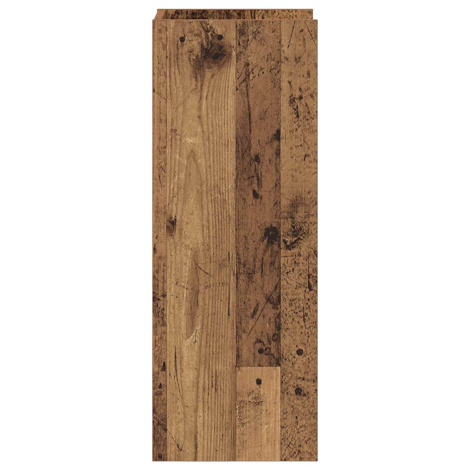 Supporto per piante 2 pcs Legno vecchio 30 x 30 x 80 cm