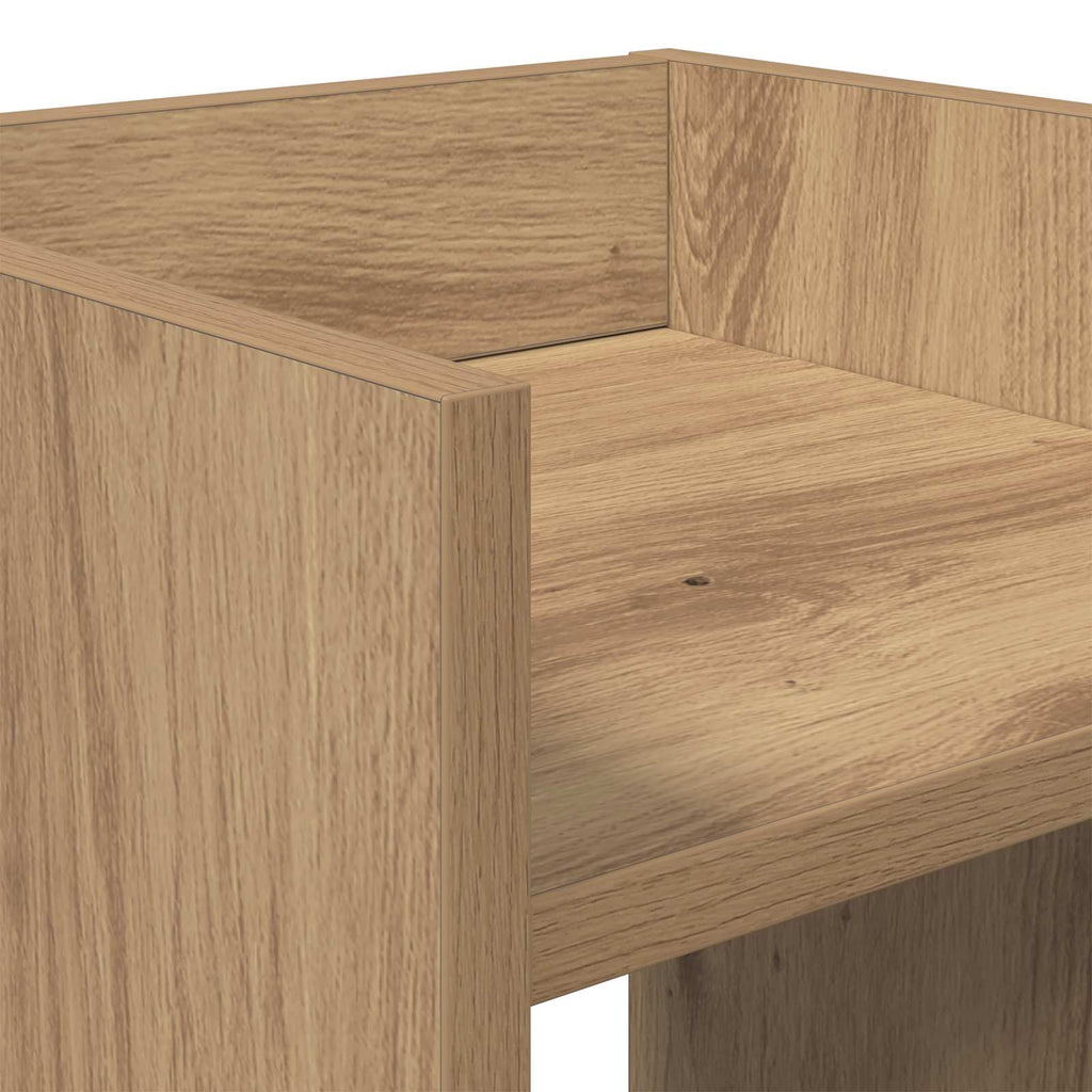 Supporto per piante Rovere Artigianale 30 x 30 x 80 cm