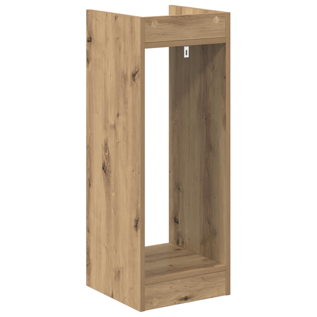 Supporto per piante 2 pcs Rovere Artigianale 30 x 30 x 80 cm