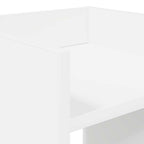 Supporto per piante Bianco 30 x 30 x 60 cm Legno ingegnerizzato