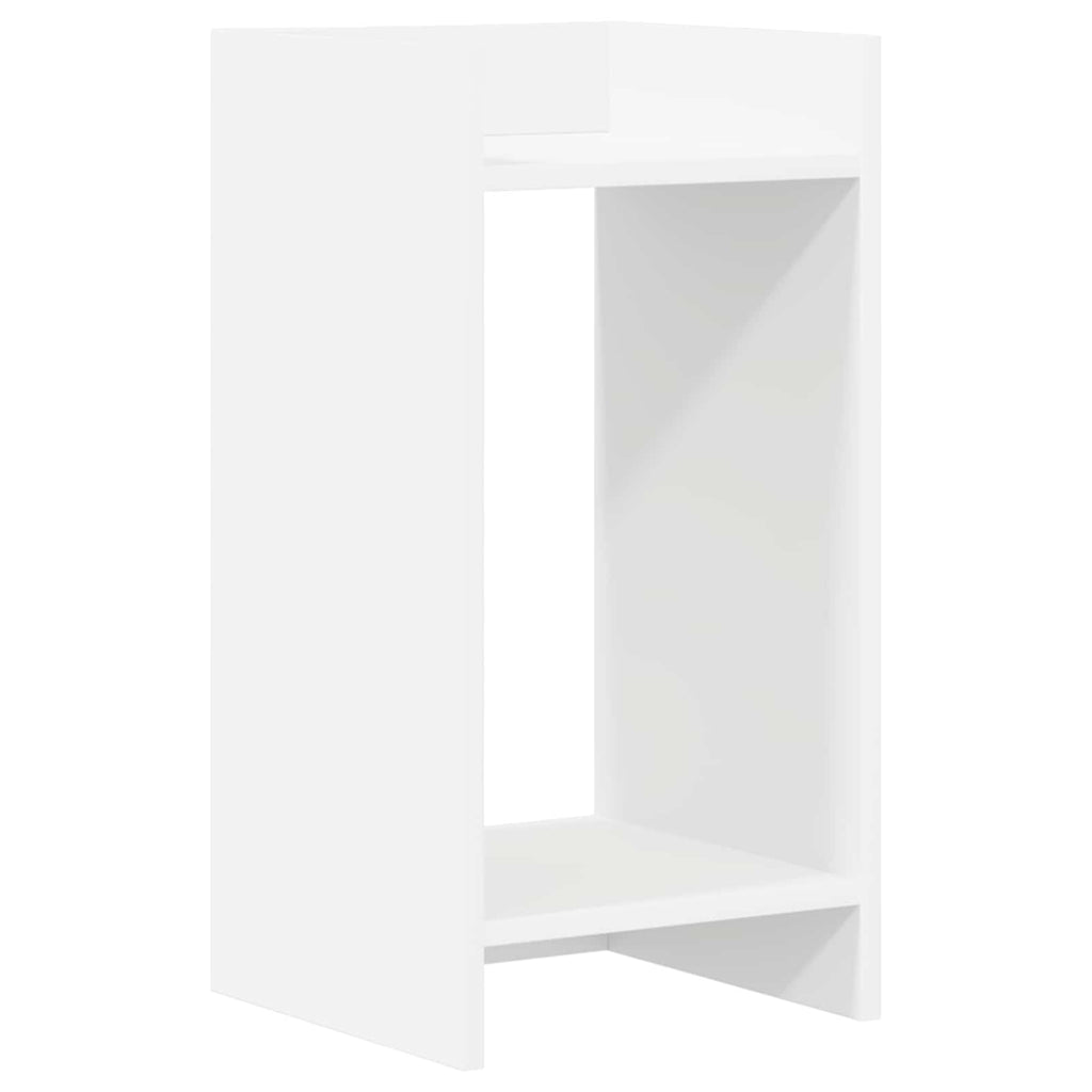 Supporto per piante Bianco 30 x 30 x 60 cm Legno ingegnerizzato