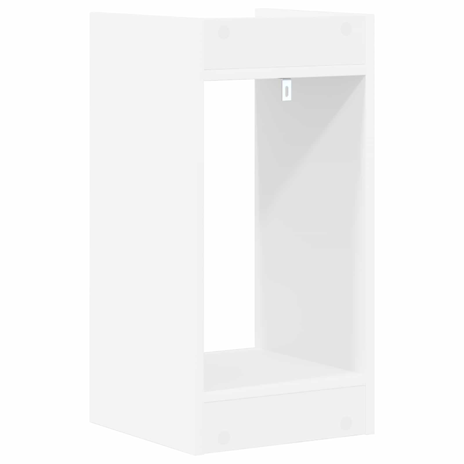 Supporto per piante Bianco 30 x 30 x 60 cm Legno ingegnerizzato