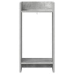 Supporto per piante 2 pcs Grigio Cemento 30 x 30 x 60 cm