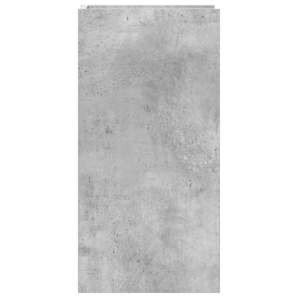 Supporto per piante 2 pcs Grigio Cemento 30 x 30 x 60 cm