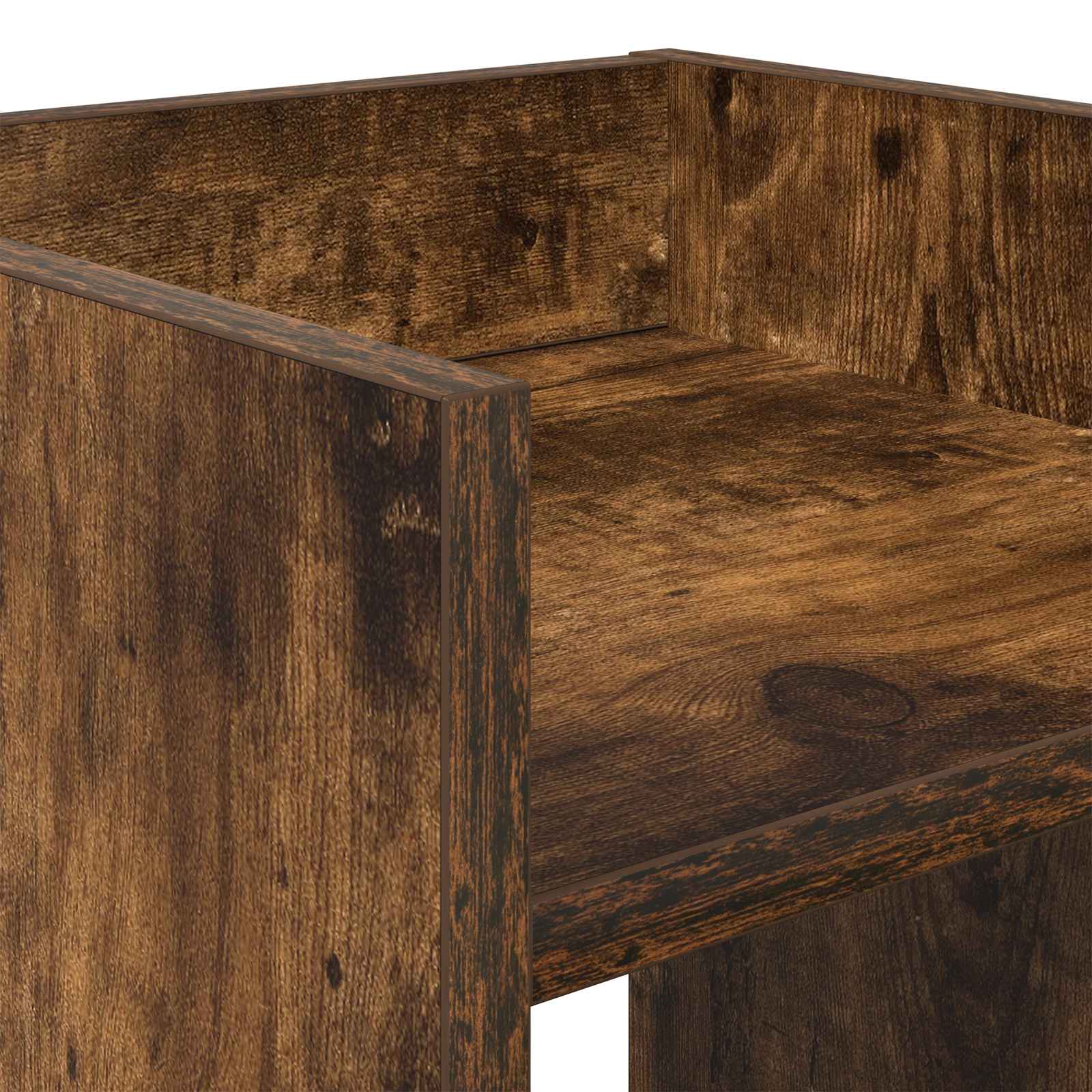 Supporto per piante Quercia Affumicata 30 x 30 x 60 cm