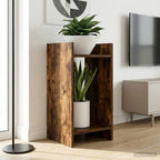 Supporto per piante 2 pcs Quercia Affumicata 30 x 30 x 60 cm