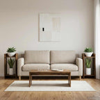 Supporto per piante 2 pcs Quercia Affumicata 30 x 30 x 60 cm