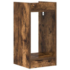 Supporto per piante 2 pcs Quercia Affumicata 30 x 30 x 60 cm