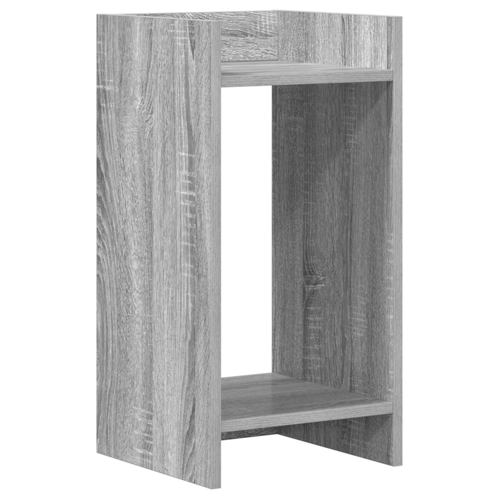 Supporto per piante 2 pcs Sonoma grigia 30 x 30 x 60 cm