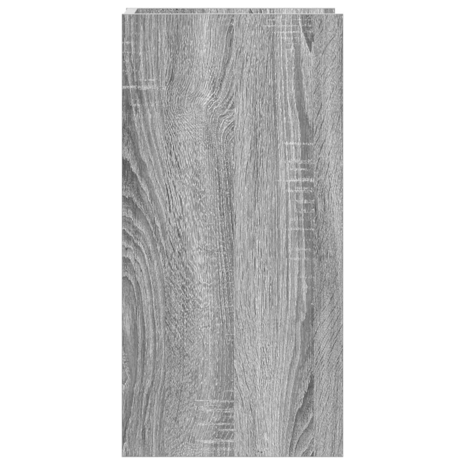 Supporto per piante 2 pcs Sonoma grigia 30 x 30 x 60 cm