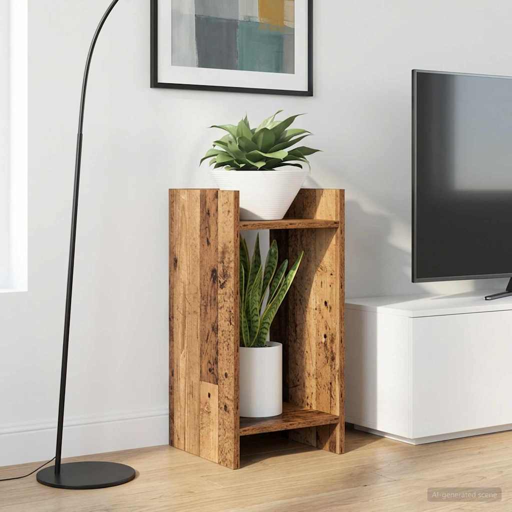 Supporto per piante 2 pcs Legno vecchio 30 x 30 x 60 cm