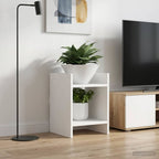 Supporto per piante Bianco 30 x 30 x 40 cm Legno ingegnerizzato