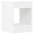Supporto per piante 2 pcs Bianco 30 x 30 x 40 cm