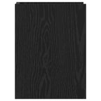 Supporto per piante con lo scaffale Rovere Nero 30 x 30 x 40 cm