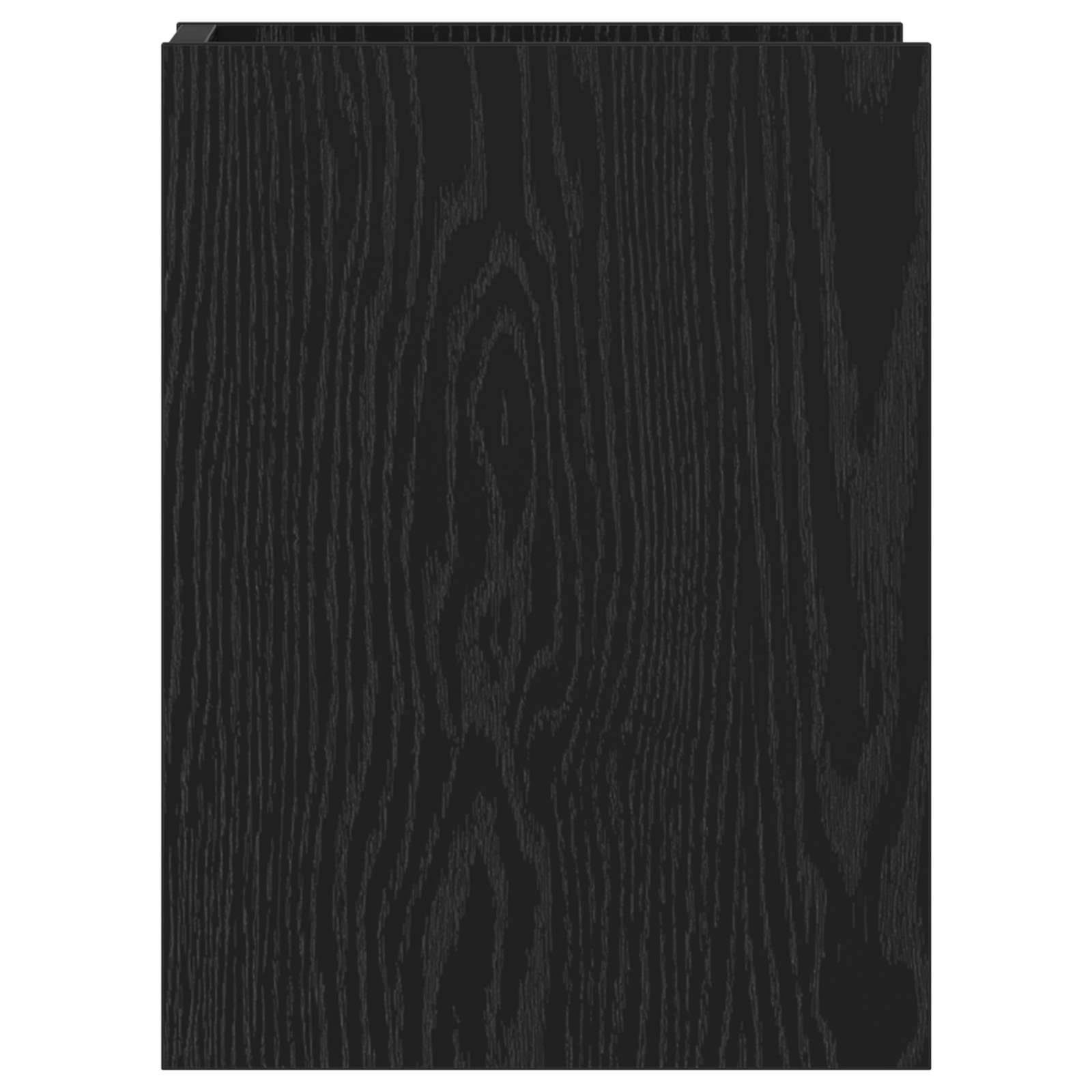 Supporto per piante con lo scaffale Rovere Nero 30 x 30 x 40 cm