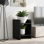 Supporto per piante 2 pcs Rovere Nero 30 x 30 x 40 cm