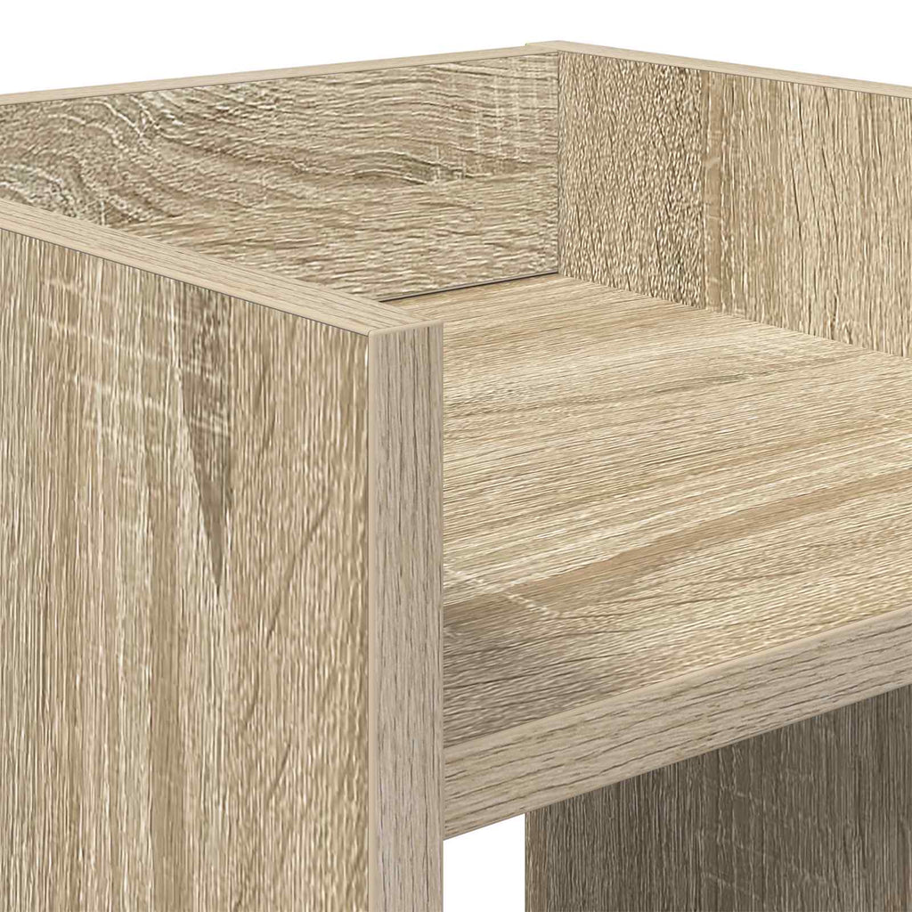 Supporto per piante 2 pcs Rovere Sonoma 30 x 30 x 40 cm