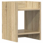 Supporto per piante 2 pcs Rovere Sonoma 30 x 30 x 40 cm