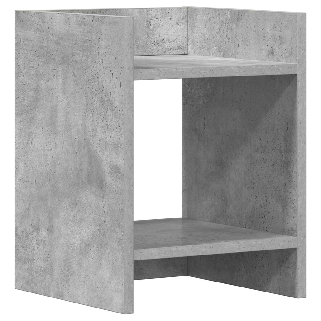 Supporto per piante Grigio Cemento 30 x 30 x 40 cm