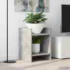 Supporto per piante 2 pcs Grigio Cemento 30 x 30 x 40 cm