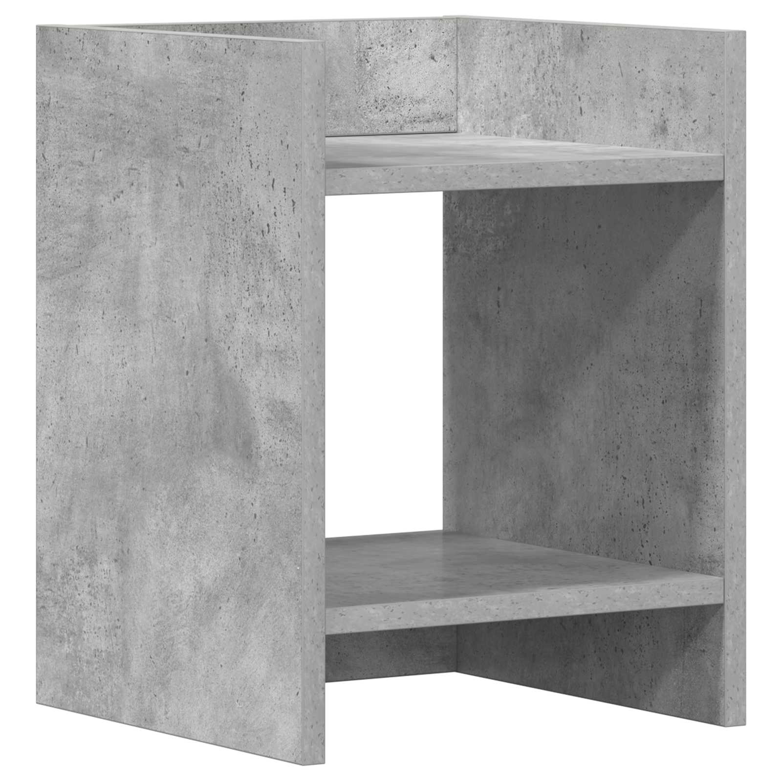 Supporto per piante 2 pcs Grigio Cemento 30 x 30 x 40 cm