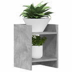 Supporto per piante 2 pcs Grigio Cemento 30 x 30 x 40 cm