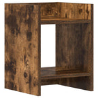 Supporto per piante 2 pcs Quercia Affumicata 30 x 30 x 40 cm