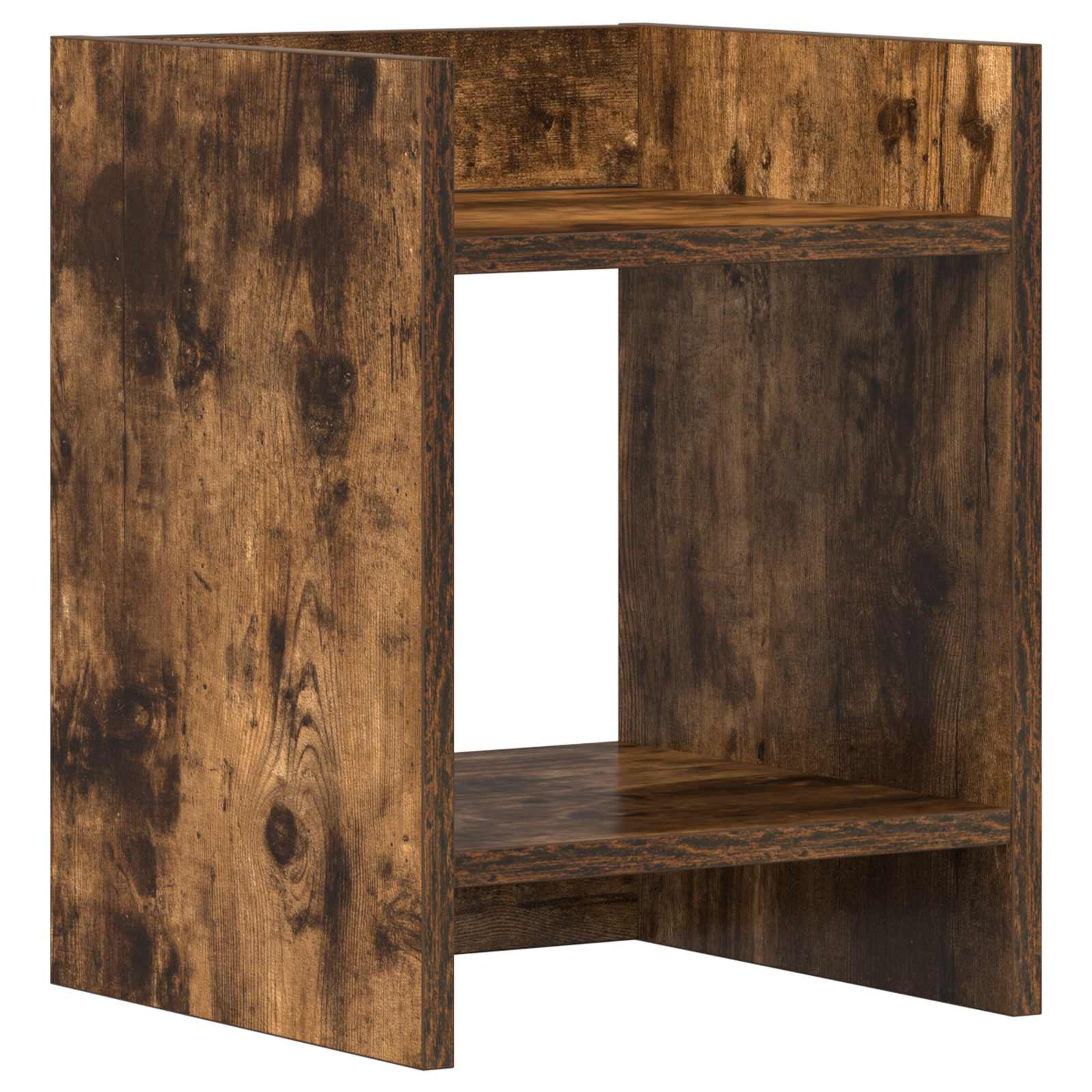 Supporto per piante 2 pcs Quercia Affumicata 30 x 30 x 40 cm