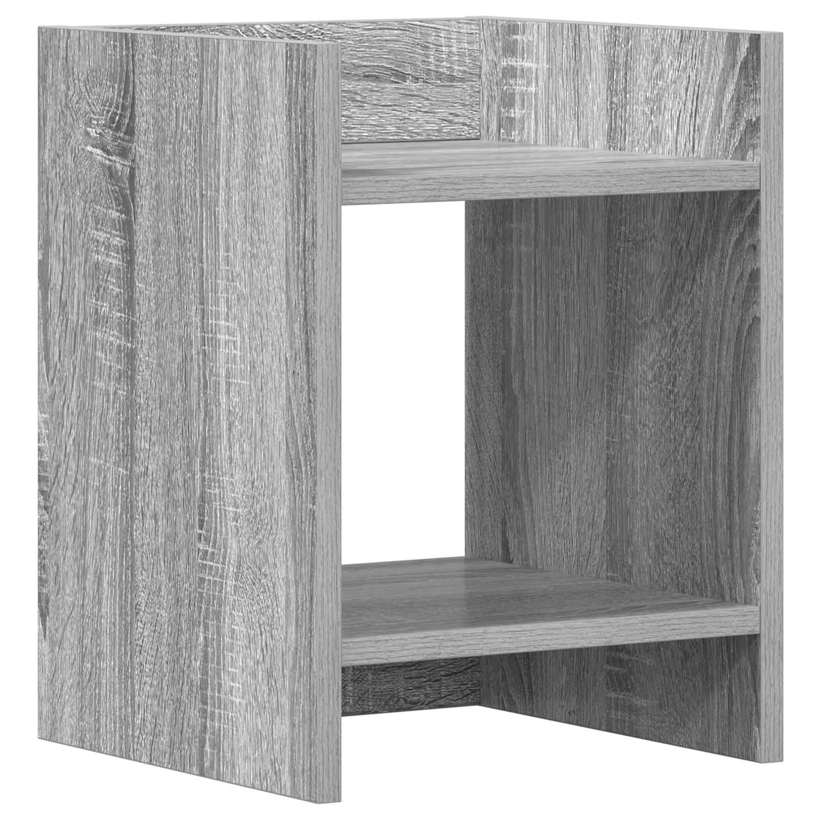 Supporto per piante 2 pcs Sonoma grigia 30 x 30 x 40 cm