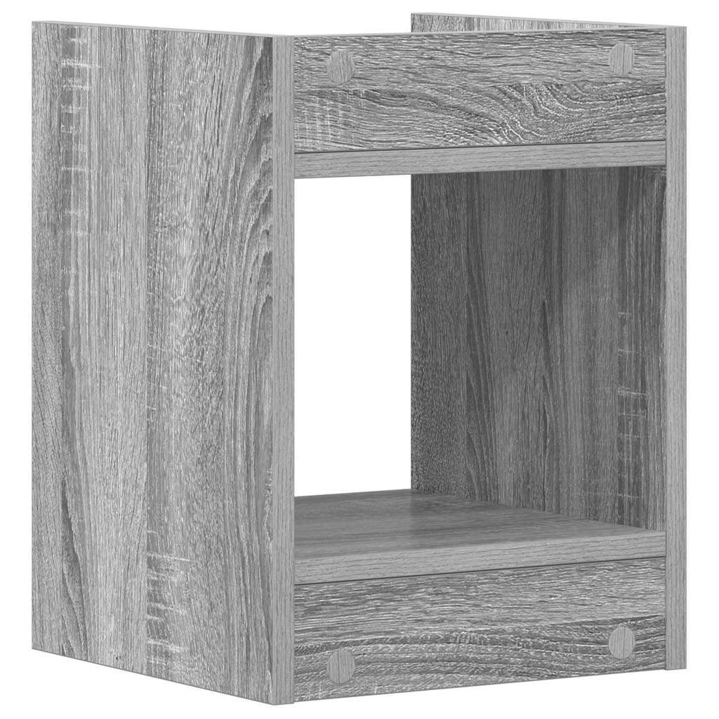 Supporto per piante 2 pcs Sonoma grigia 30 x 30 x 40 cm