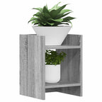 Supporto per piante 2 pcs Sonoma grigia 30 x 30 x 40 cm