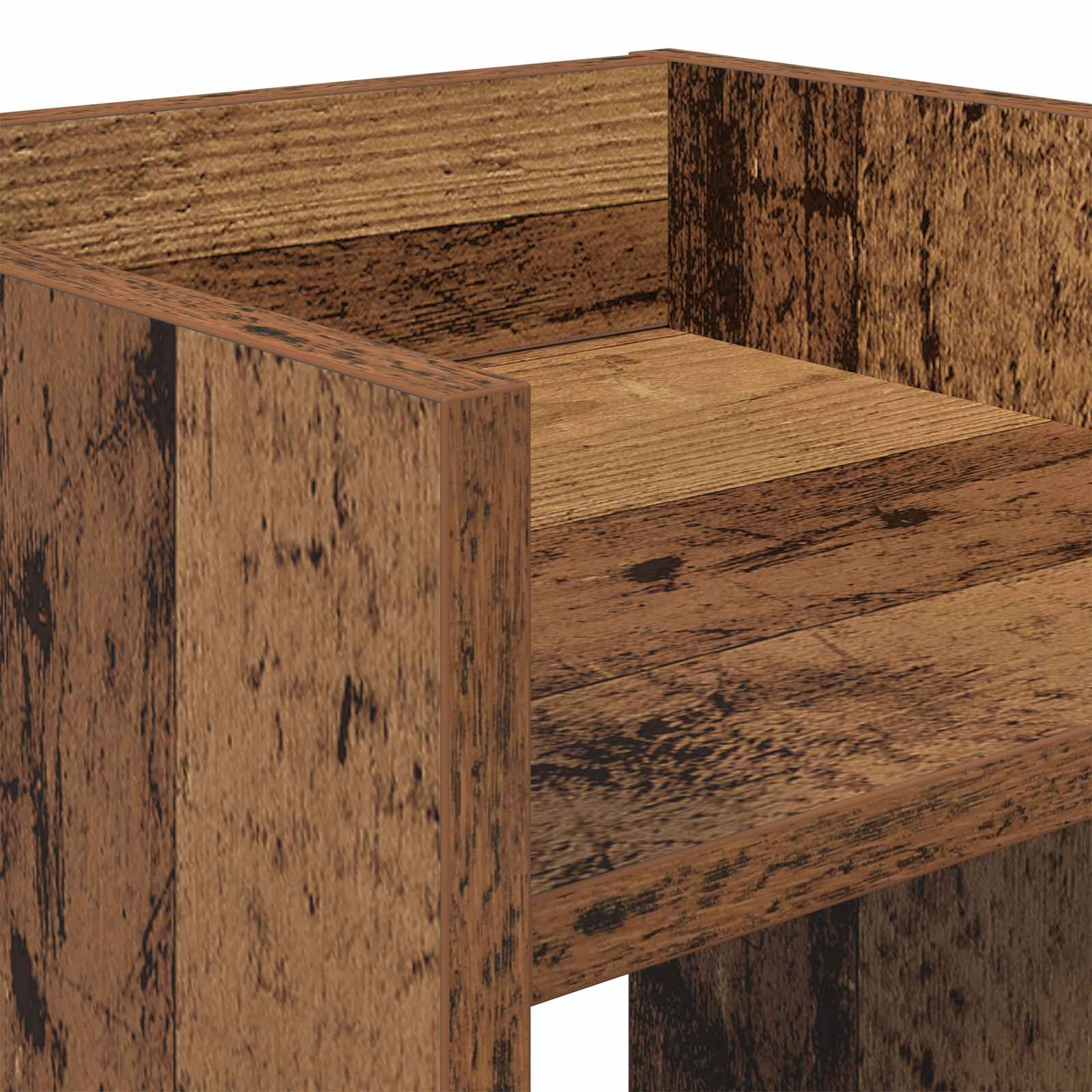 Supporto per piante 2 pcs Legno vecchio 30 x 30 x 40 cm