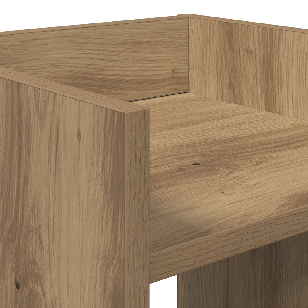 Supporto per piante 2 pcs Rovere Artigianale 30 x 30 x 40 cm