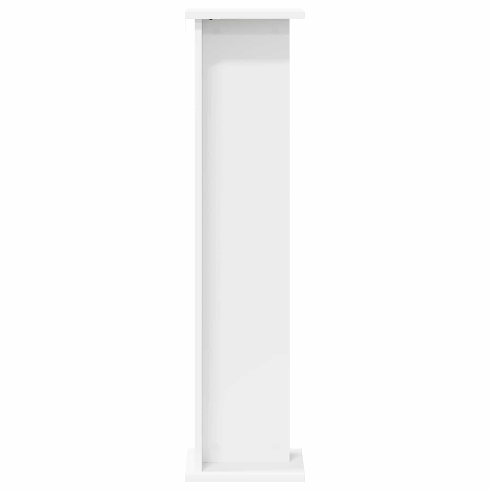 Supporto per piante Bianco 25 x 25,5 x 100,5 cm