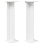 Supporto per piante 2 pcs Bianco 25 x 25,5 x 100,5 cm