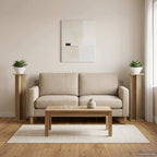 Supporto per piante 2 pcs Rovere Sonoma 25 x 25,5 x 100,5 cm