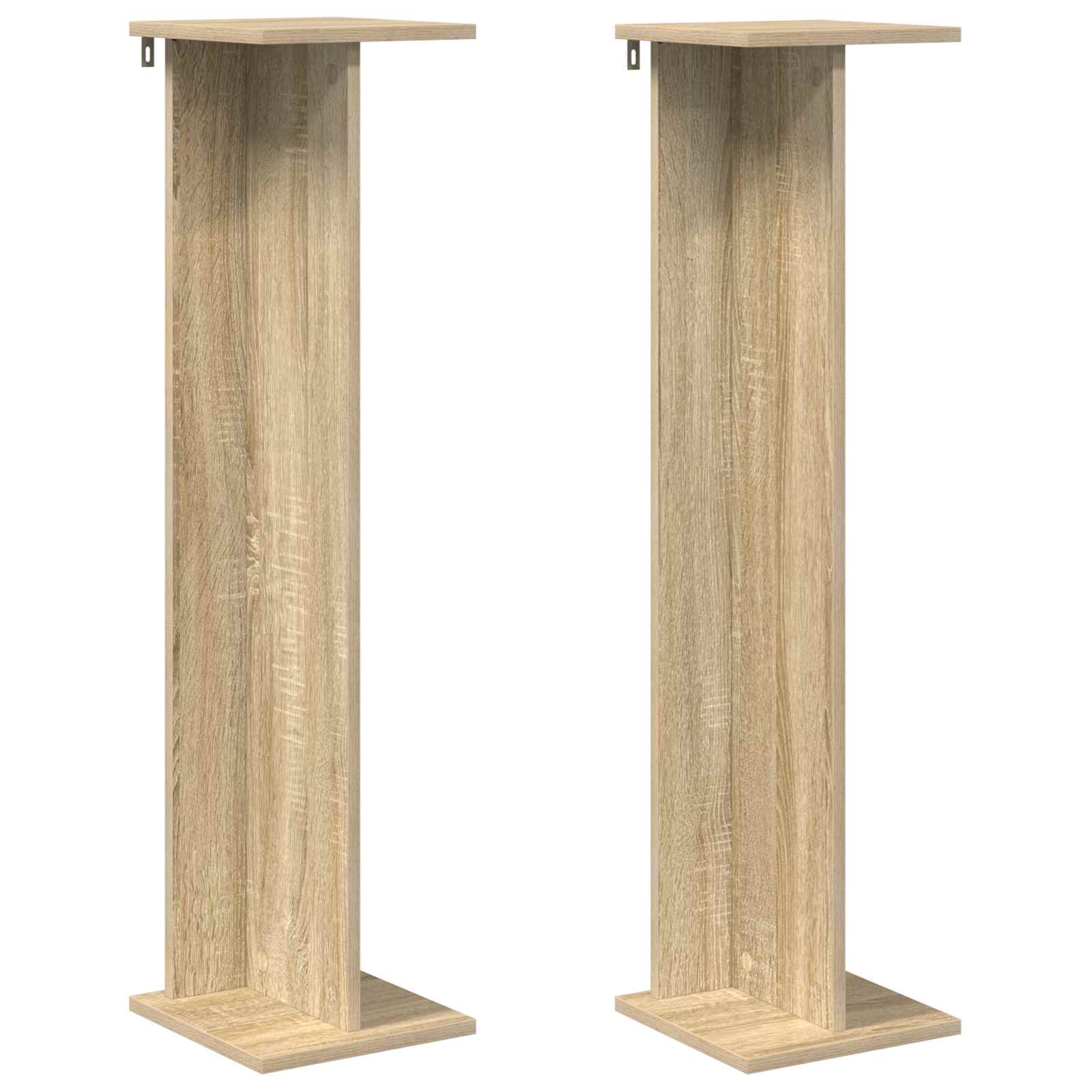 Supporto per piante 2 pcs Rovere Sonoma 25 x 25,5 x 100,5 cm