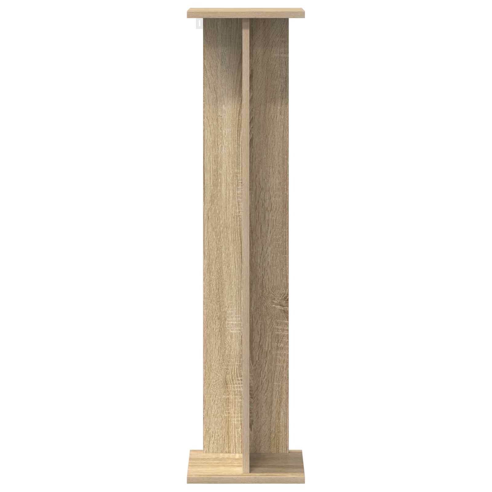 Supporto per piante 2 pcs Rovere Sonoma 25 x 25,5 x 100,5 cm
