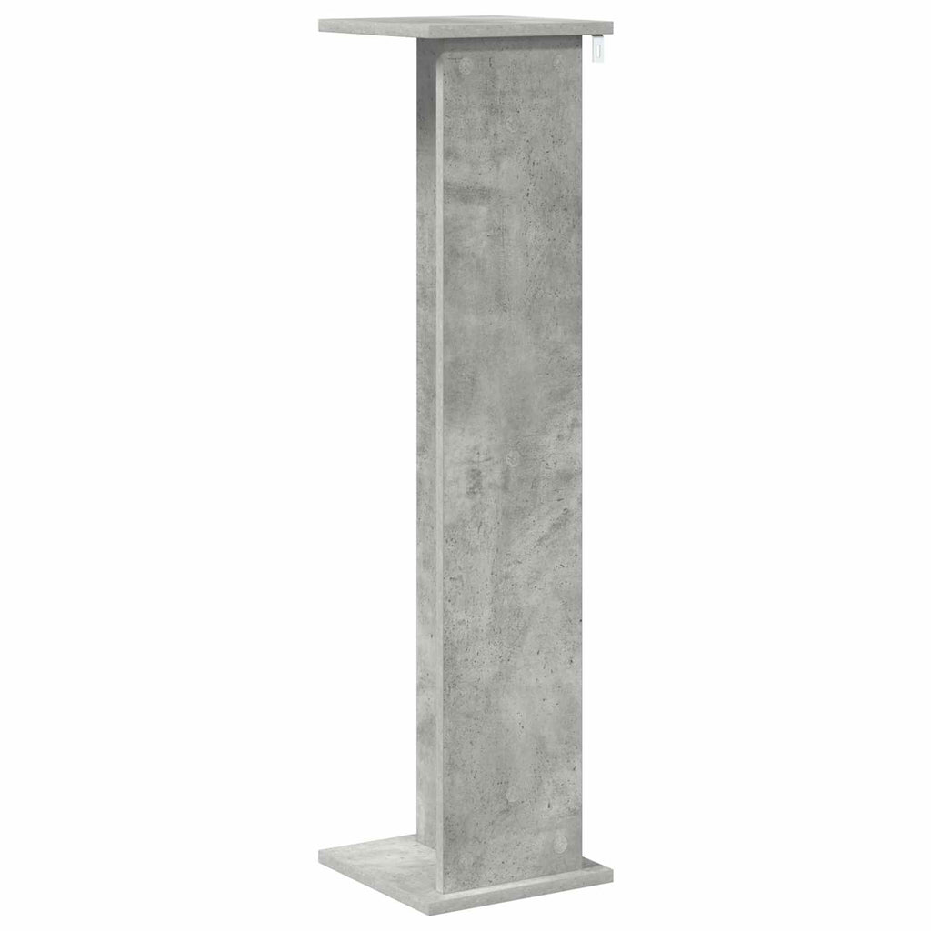 Supporto per piante Grigio Cemento 25 x 25,5 x 100,5 cm