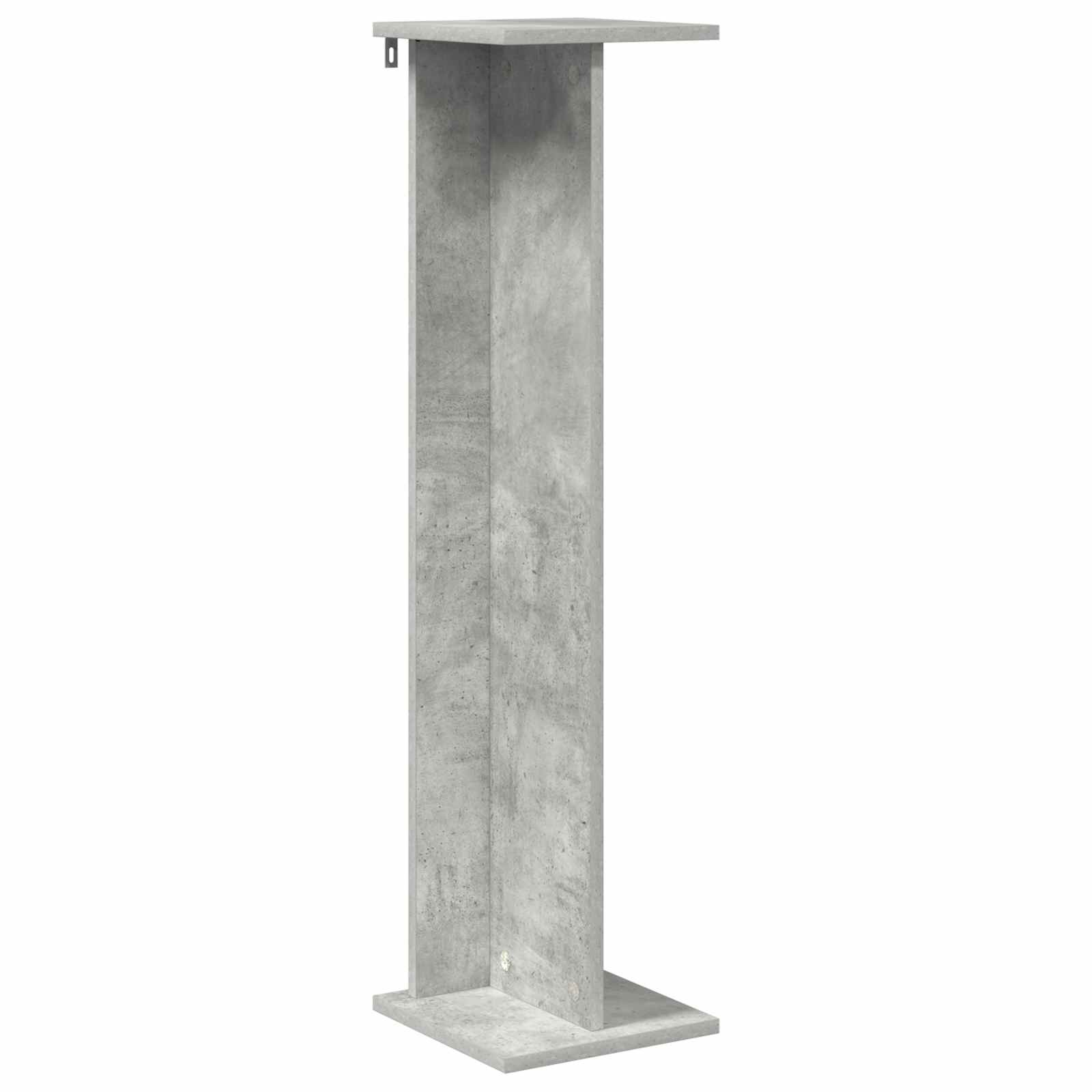 Supporto per piante 2 pcs Grigio Cemento 25 x 25,5 x 100,5 cm