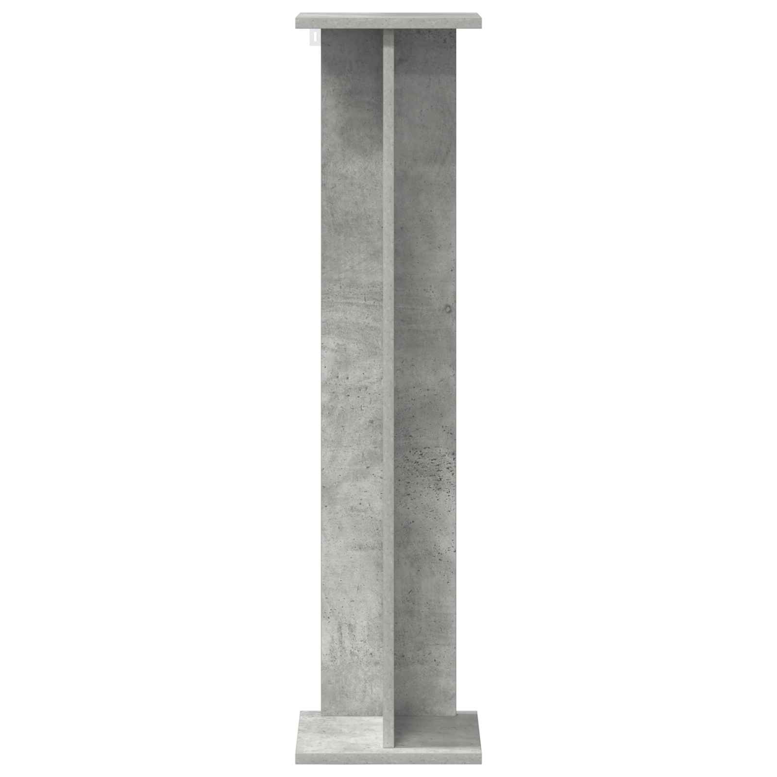 Supporto per piante 2 pcs Grigio Cemento 25 x 25,5 x 100,5 cm